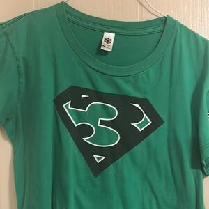 American Apparel Green Graphic Tee 3 DOORS DOWN BAND T SHIRT